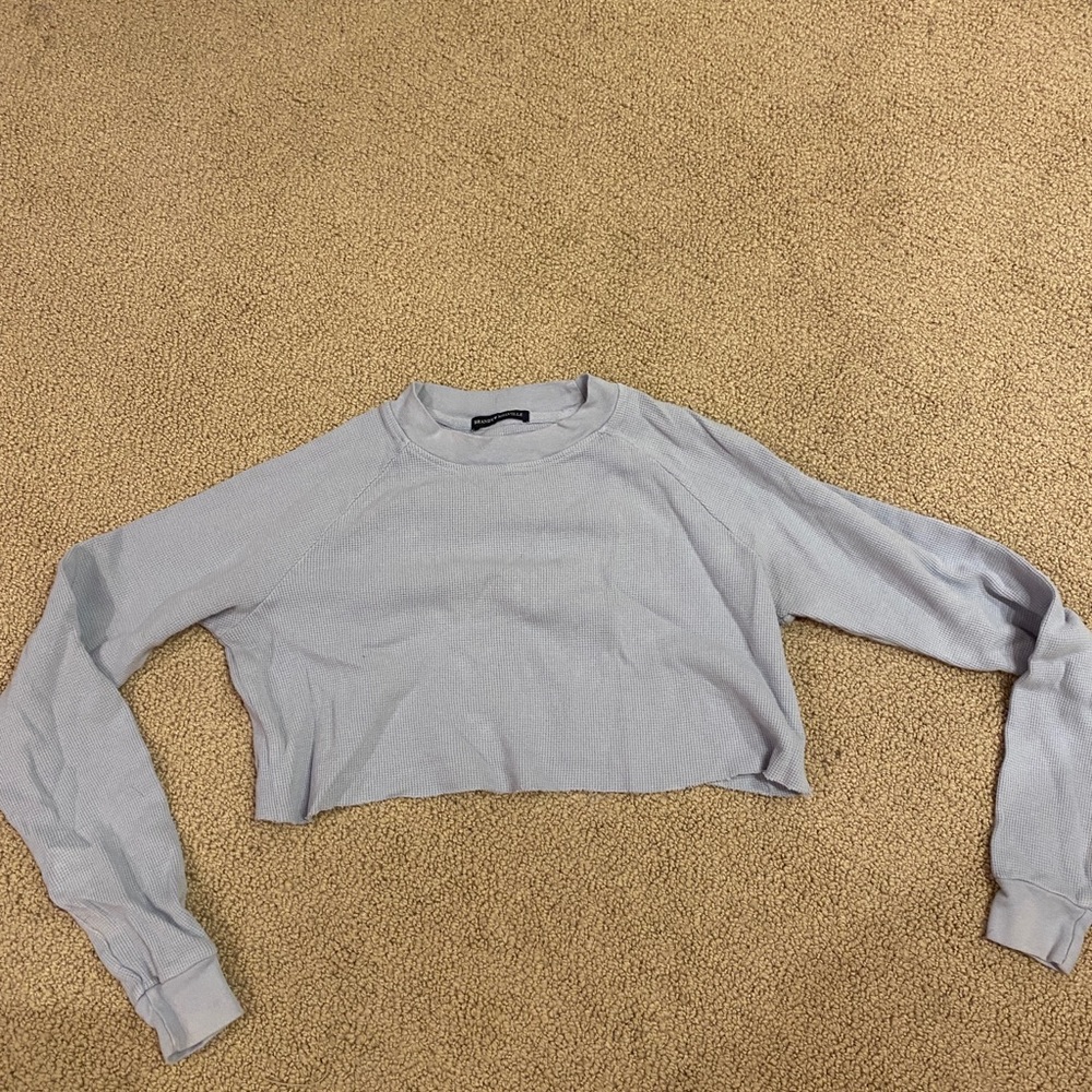 Long sleeve brandy shirt